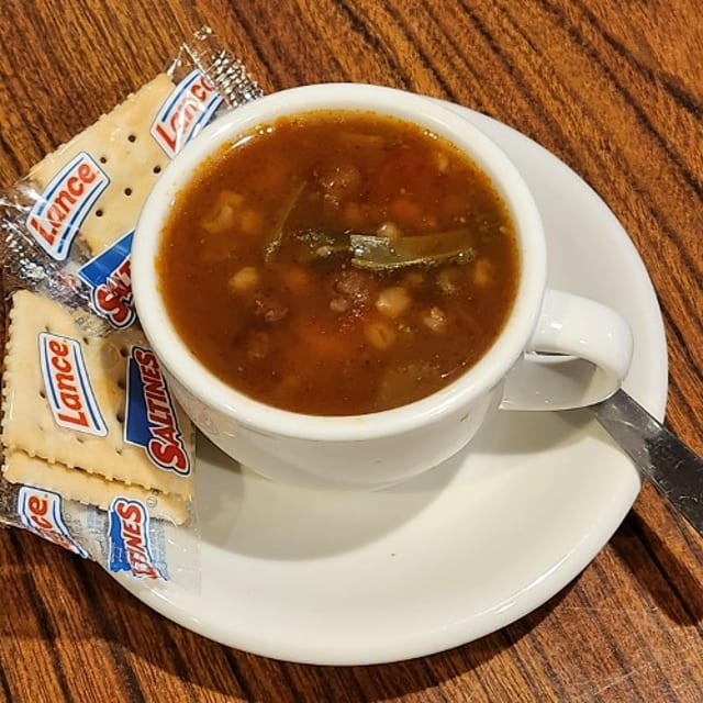Vegetable Beef and Barley.